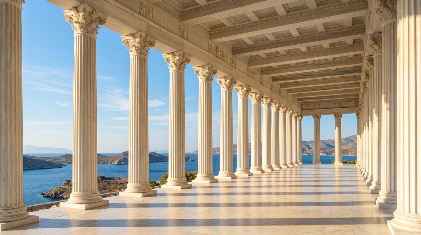 Classical Colonnade Architecture
